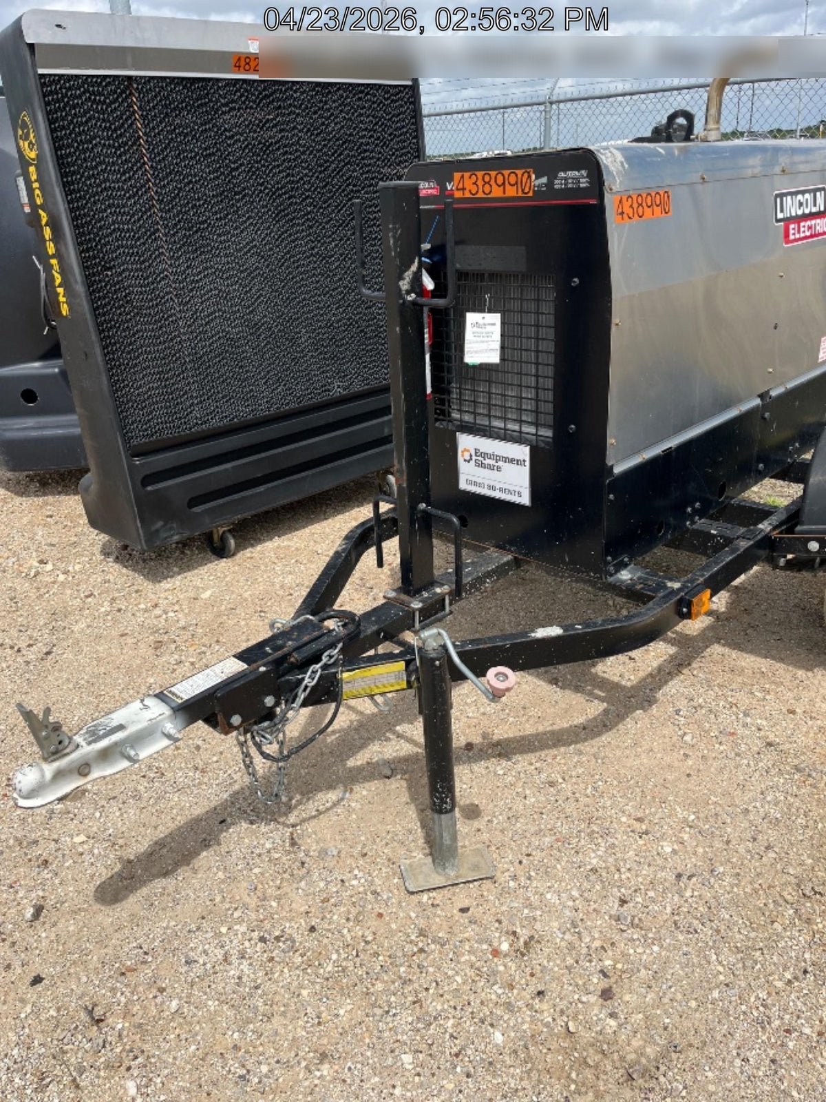 2024 Lincoln Electric LE400 Kubota V1505, Trlr, Cable Rack, Light Kit, ES Decals, T3