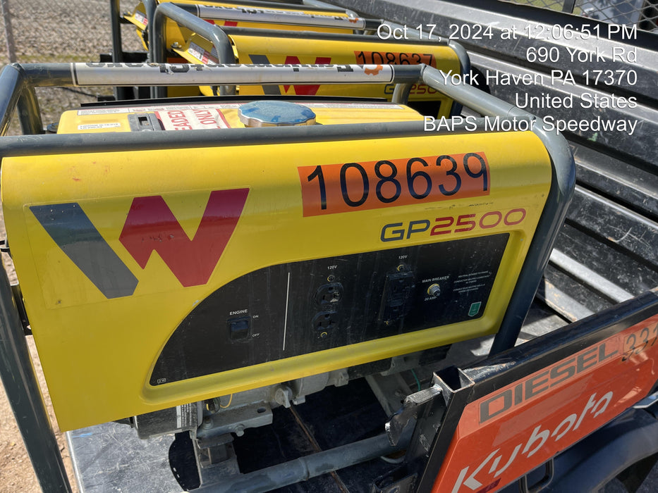 2020 WACKER NEUSON GP2500A