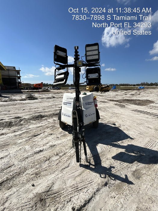 2023 Generac MLT2 Diesel, Flex Switch 120V Input, Powerzone Controller, 
(4) 320W LED Lights, 4kW Generator, 39.9 Gal Fuel Tank, 2" Ball, T3