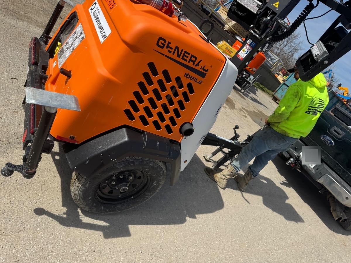 2024 Generac MLT2 Diesel, Flex Switch 120V Input, Powerzone Controller, 
(4) 320W LED Lights, 4kW Generator, 39.9 Gal Fuel Tank, 2" Ball, T3