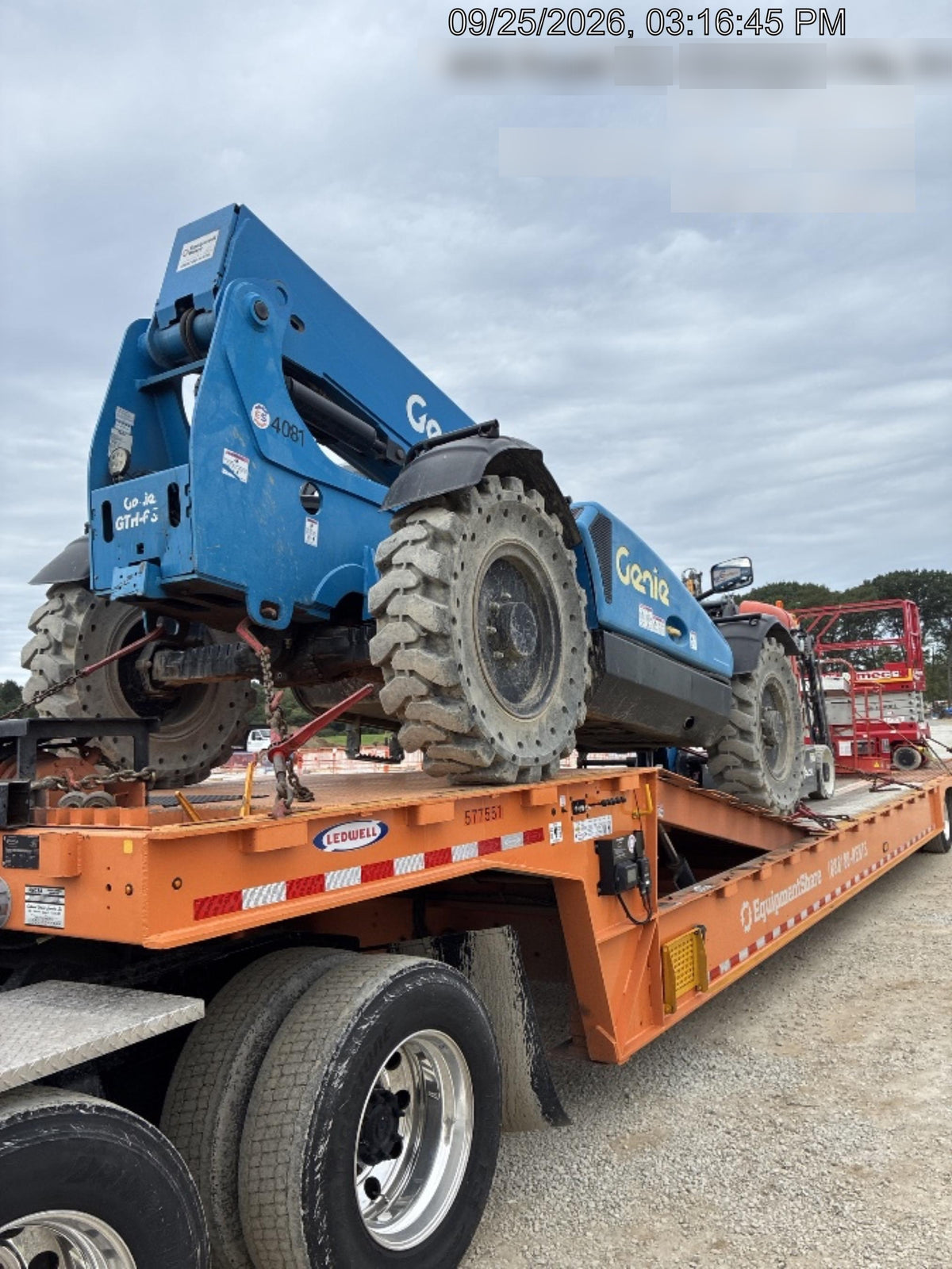 2016 Genie GTH-636 6,000 lb. Telehandler
