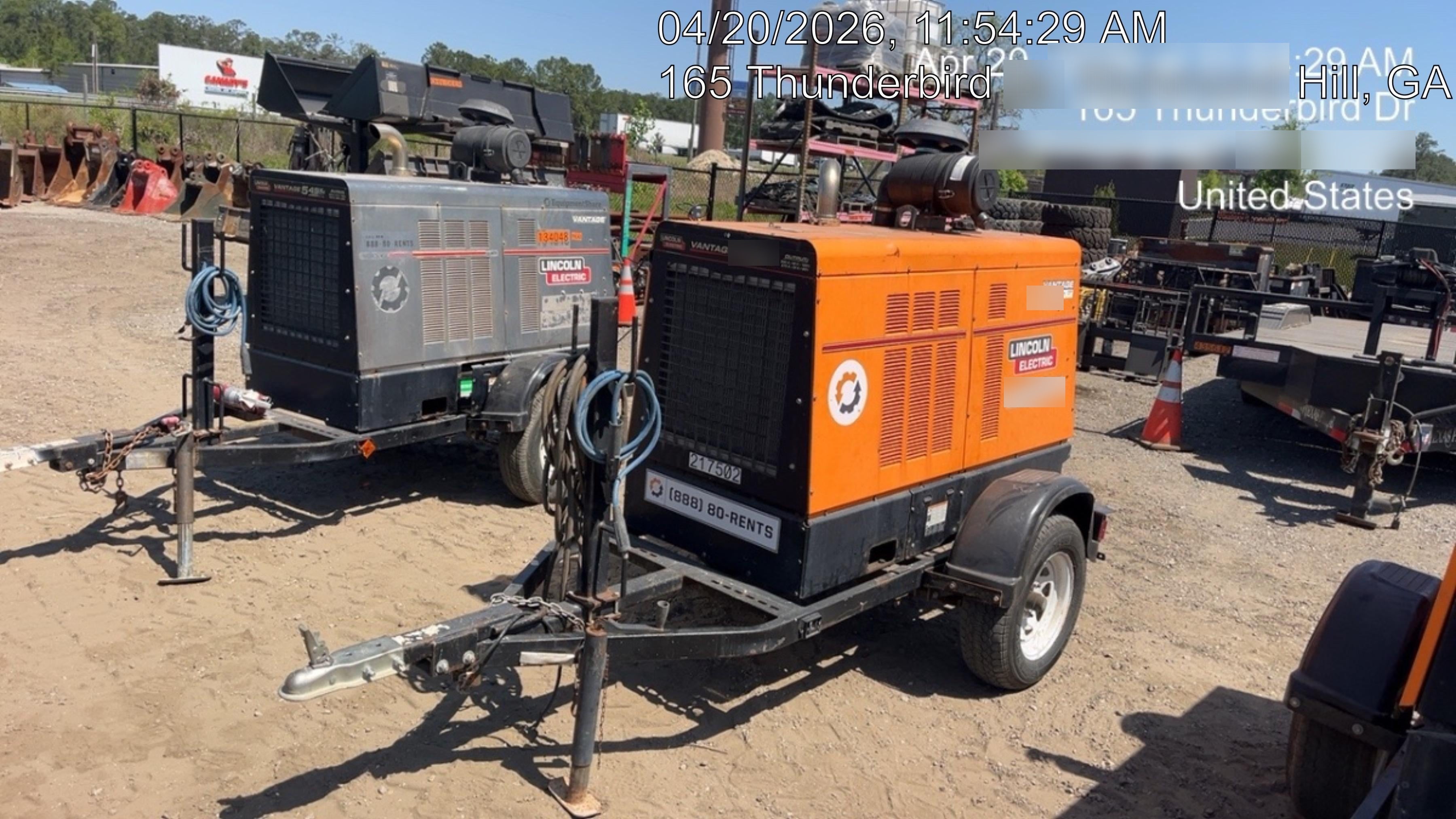 2021 Lincoln Electric Vantage 549X VANTAGE 549X READY-PAK 3 (EQUIPMENTSHARE)