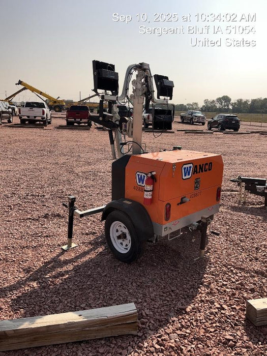 2024 Wanco WLTT-4MM4K Diesel, Deep Sea Controller, Shore Power Plug, Auto Start, (4) 350W LED Floodlights, 4kW Generator, 60 Gal Fuel Tank, 2" Ball, T3