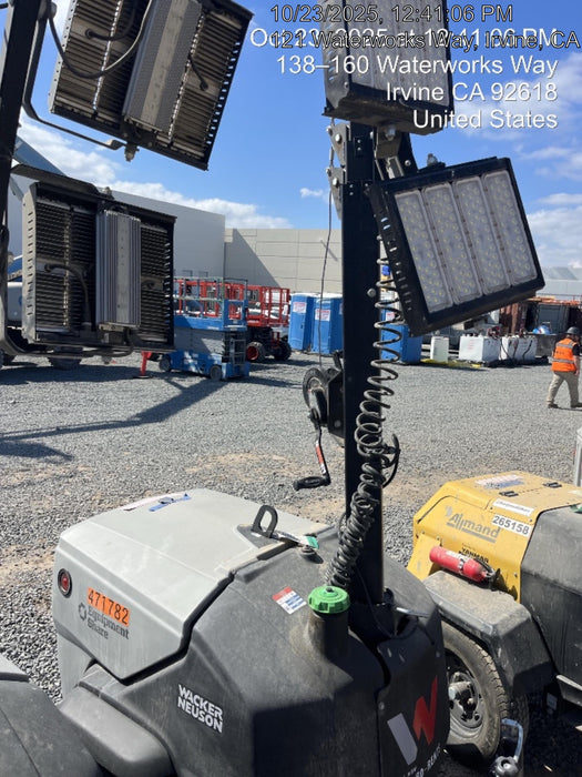 2024 Wacker Neuson LTT4 Diesel, Kohler KDW702, Deep Sea Controller, Auto Start, LED 320W, Bypass Outlet, T3