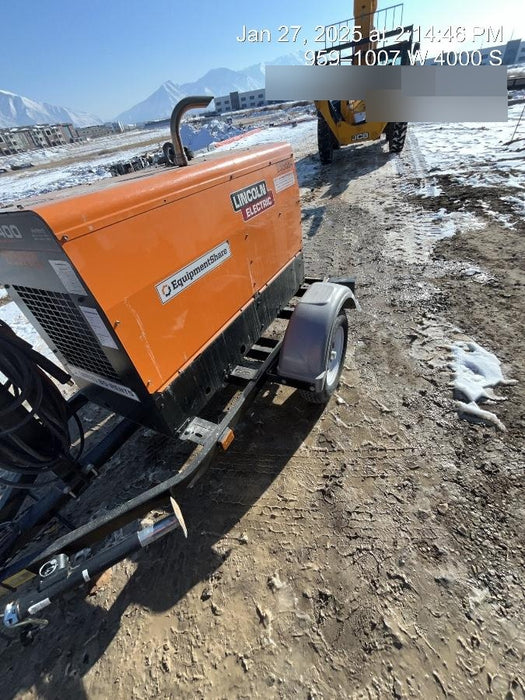 2022 Lincoln Electric LE400 Kubota V1505, Trlr, Cable Rack, Light Kit, ES Decals, T3