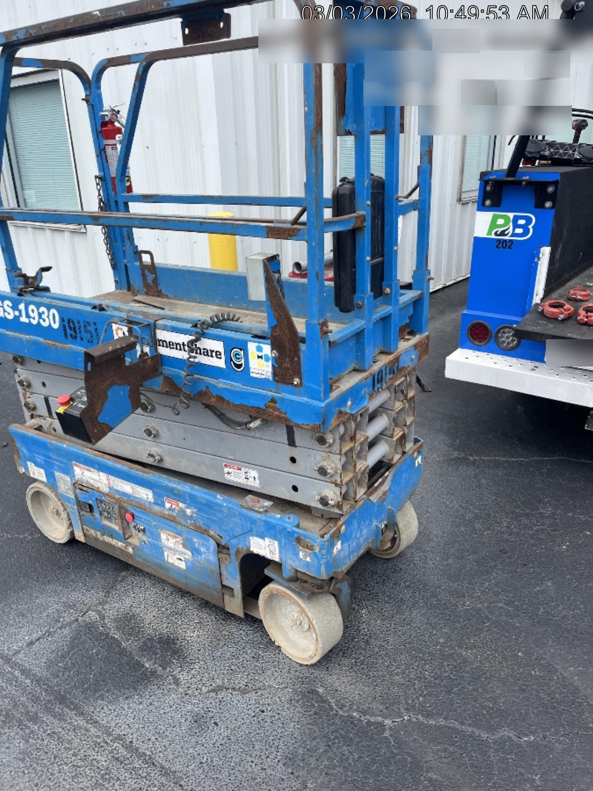 2018 Genie GS-1930 Genie GS-1930 Scissor Lift w/Standard Options