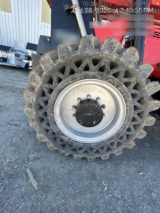 2019 Manitou MTA12042 120hp T4F, Cab/Heat/Air, Cab and Boom LED work lights, Auxiliary Hydraulics, Solid Tires, Amber strobe, Lift Hook 66" Carriage, 60" Forks