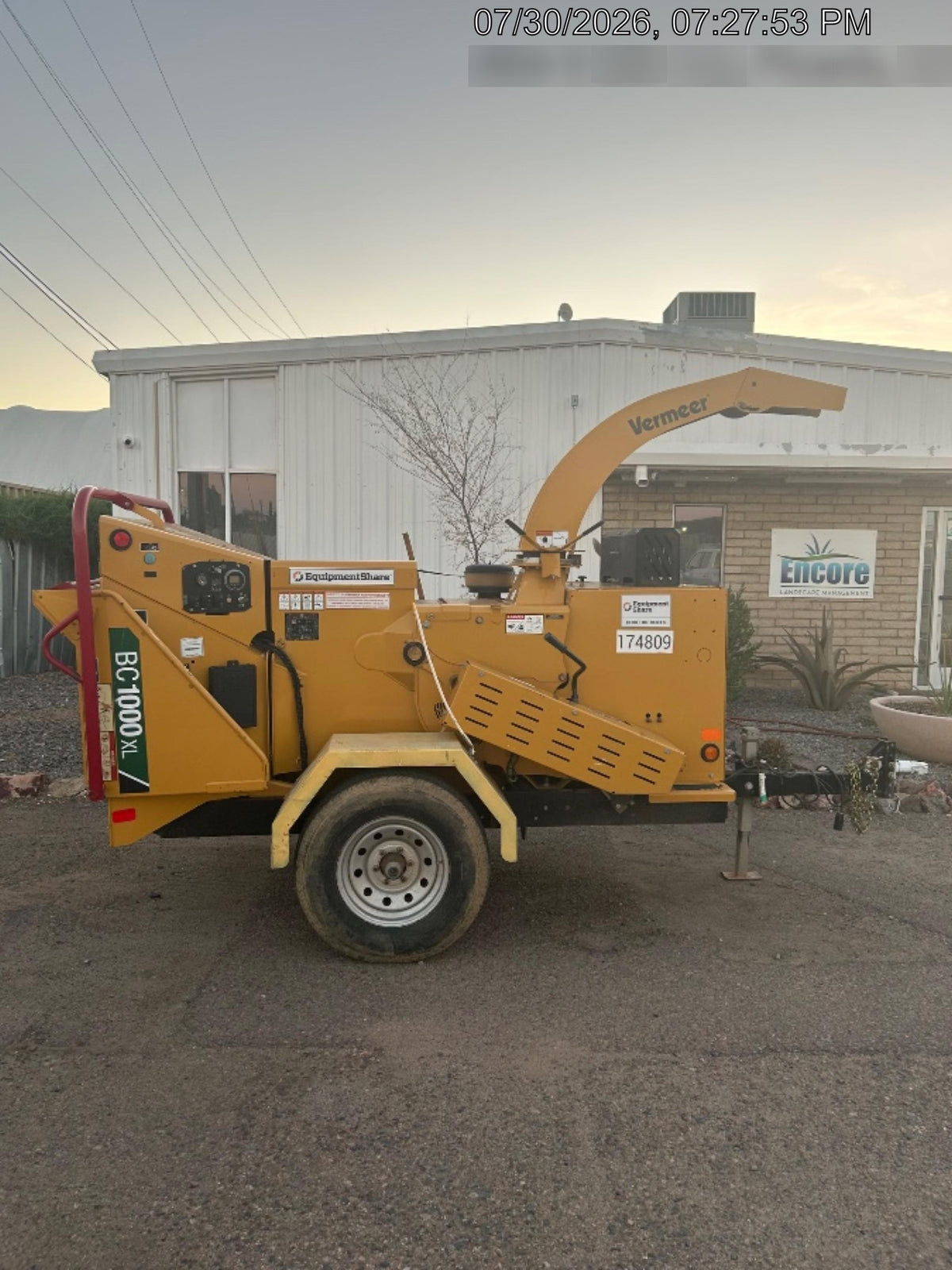 2021 VERMEER BC1000XL Gas