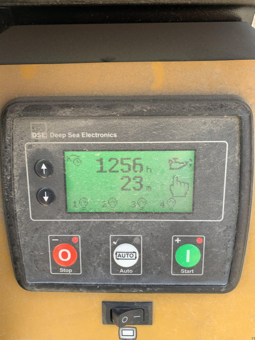 Allmand NLV3GR (4) LED Light Fixture 350W, 23' Vertical Mast, 3kW Prime, Towable, Deep Sea L401, Leveling Jacks, Yanmar T4F 5.8hp