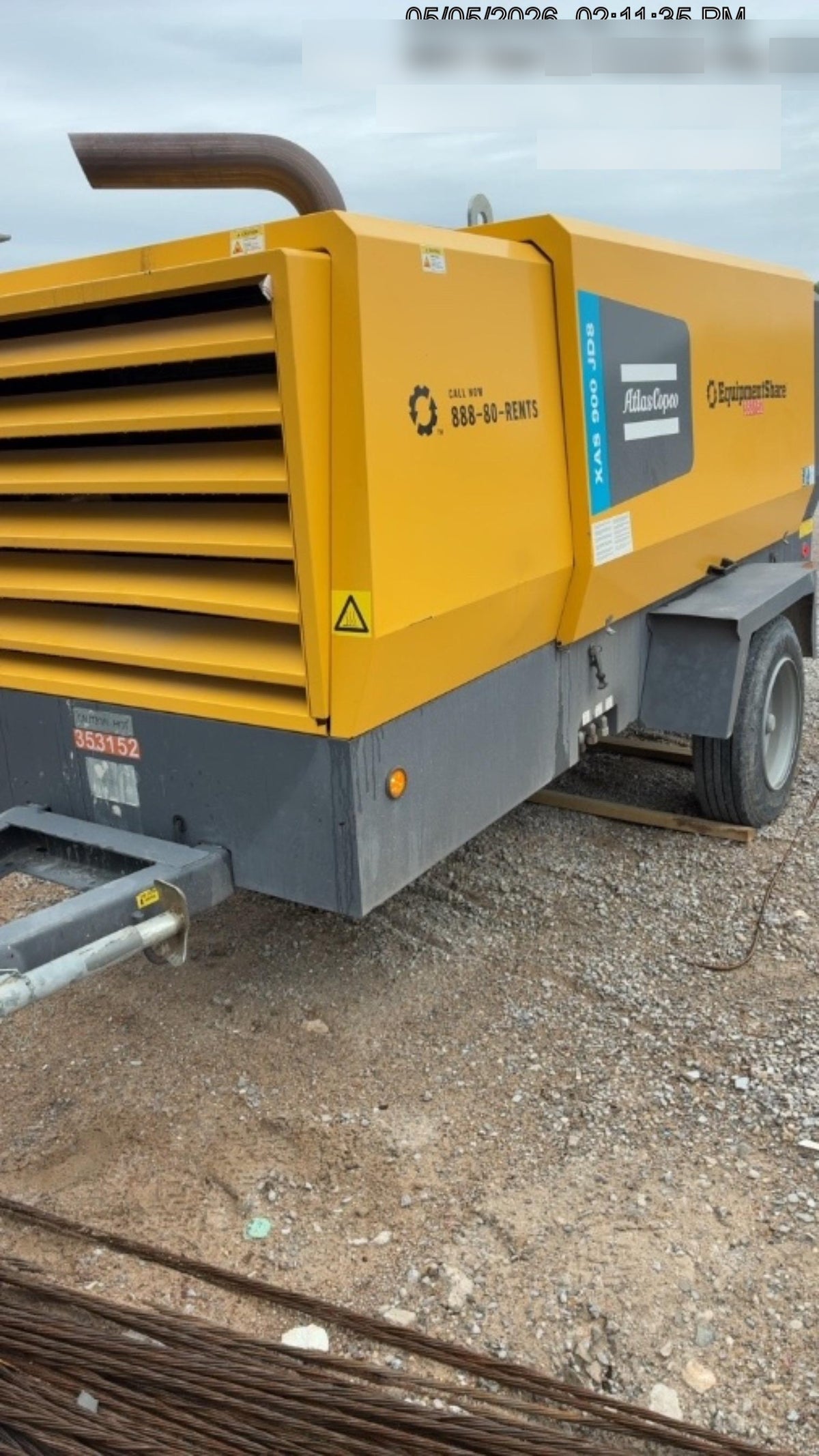 2023 ATLAS COPCO XAS 900