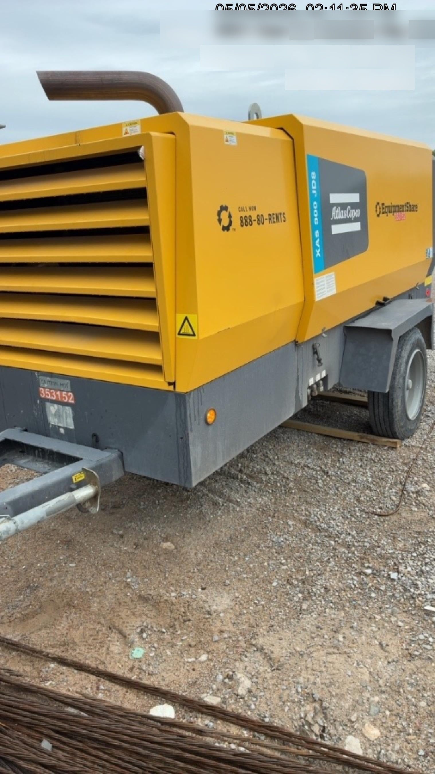2023 ATLAS COPCO XAS 900