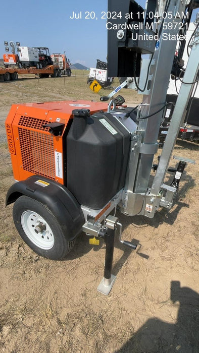 2024 Wanco WLTT-4MM4K Diesel, Deep Sea Controller, Shore Power Plug, Auto Start, (4) 350W LED Floodlights, 4kW Generator, 60 Gal Fuel Tank, 2" Ball, T3