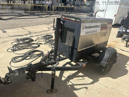 2018 Lincoln Electric Vantage 322 Lincoln Vantage 322 Welder Ready Pak 3 - Vantage 322, Trailer, Fender and light kit, Cable rack
