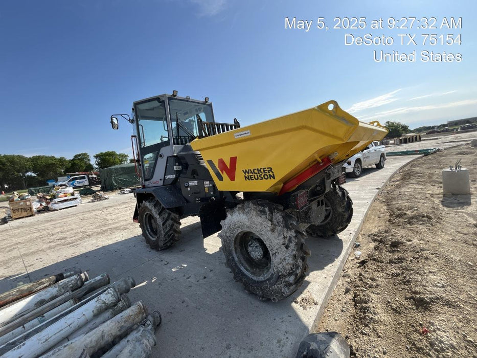 2025 WACKER NEUSON DV604 Cab Standard Tires