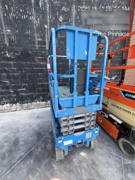 2020 Genie GS-1930 Fixed rails with chain entry gate - Pre A92.20