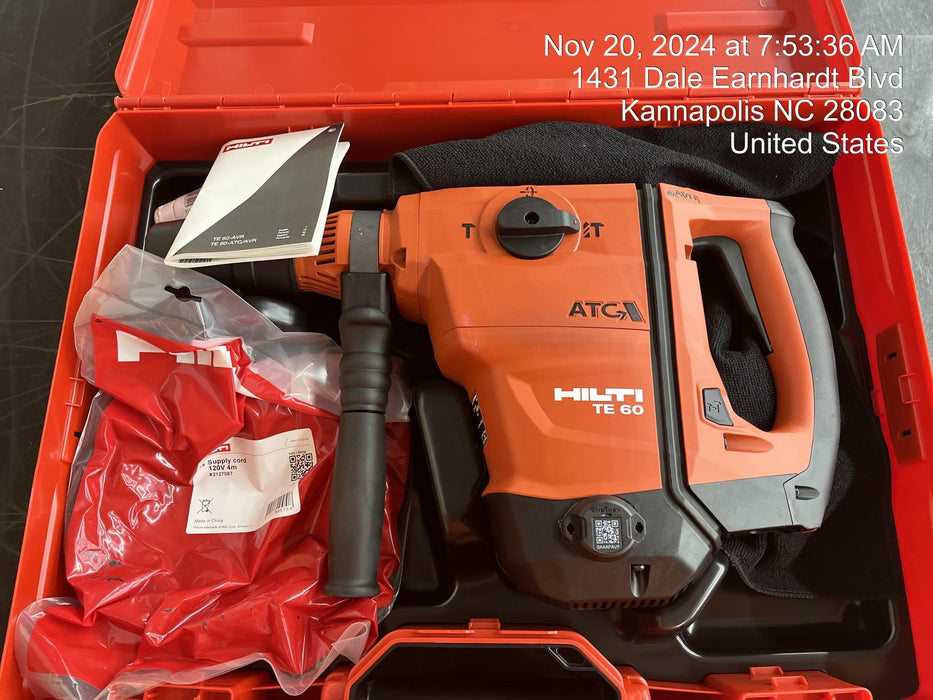 2025 HILTI TE 60-ATC/AVR