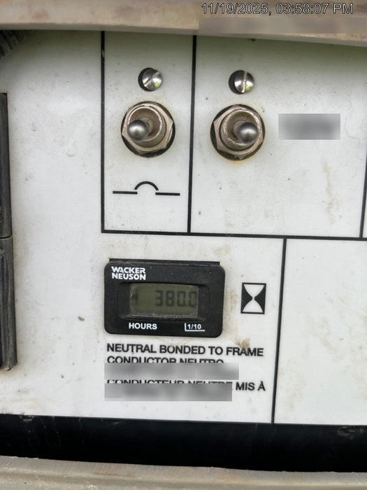 2019 Wacker Neuson LTV6L-MH Wacker Neuson LTV6L Mobile Light Tower w/Fuel Level Sensor Installed