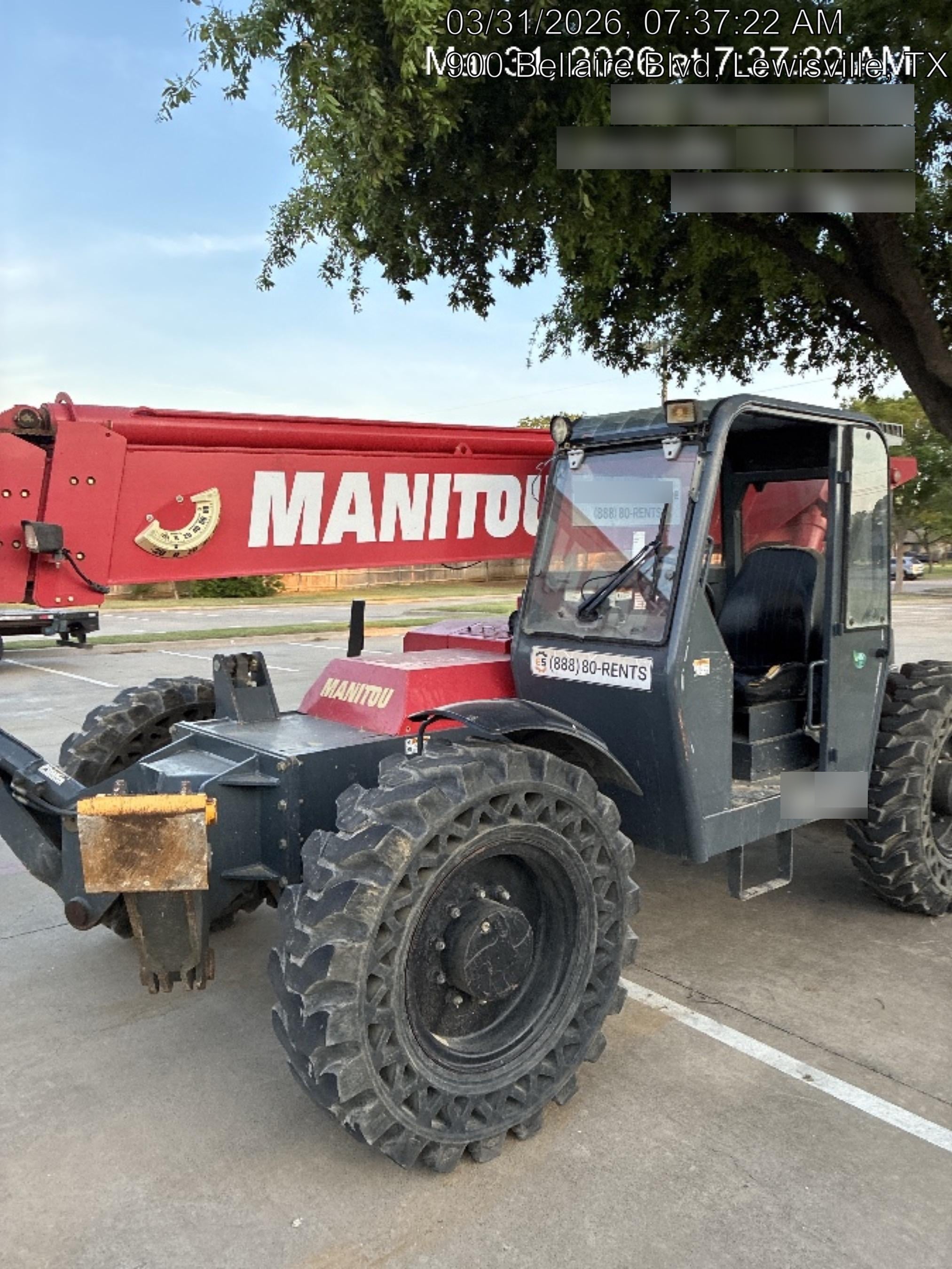 2018 Manitou MTA10055 MTA 10055 Open ROPS