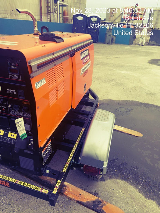 2022 Lincoln Electric LE400 Kubota V1505, Trlr, Cable Rack, Light Kit, ES Decals, T3