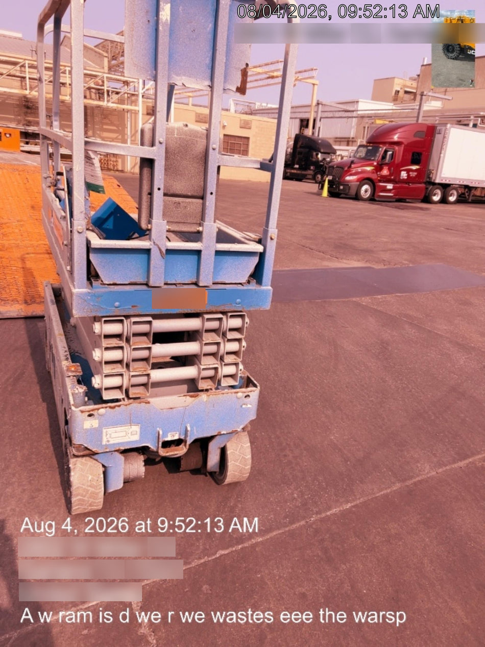 2018 Genie GS-1930 Genie GS-1930 Scissor Lift w/Standard Options