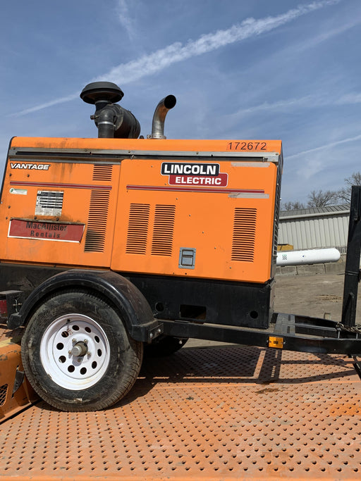 2021 Lincoln Electric Vantage 549X Ready Pak 3, ORANGE (includes trailer, cable rack, fender light kit)