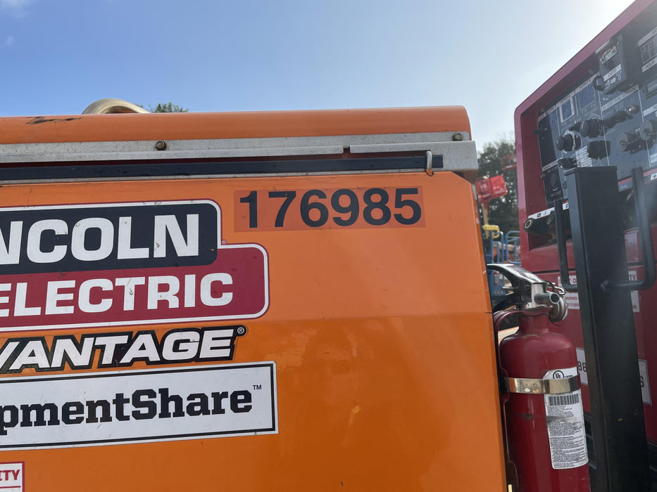 2021 Lincoln Electric Vantage 322 Vantage 322 Ready Pak 3 w/ Decals, ORANGE (includes trailer, cable rack, fender light kit) NO Telematics