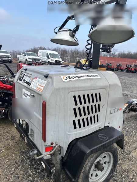2019 Wacker Neuson LTV6L-MH Mobile Light Tower w/Fuel Level Sensor Installed