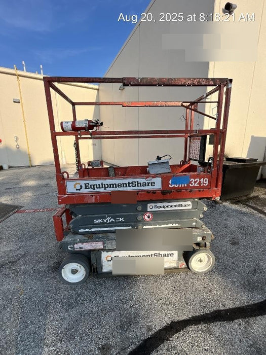 2019 Skyjack SJIII-3219 Standard Options