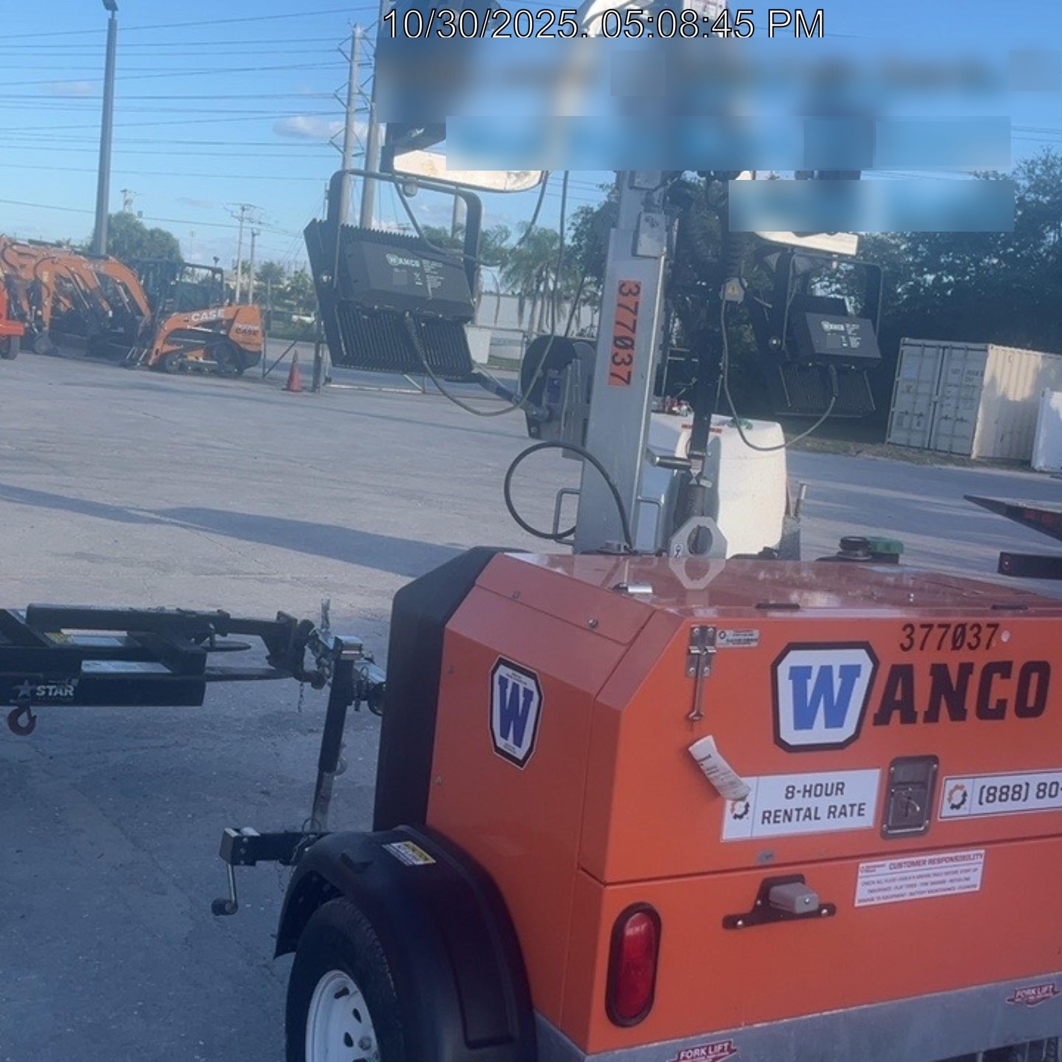 2023 Wanco WLTT-4MM4K Diesel, Deep Sea Controller, Shore Power Plug, Auto Start, (4) 350W LED Floodlights, 4kW Generator, 60 Gal Fuel Tank, 2" Ball, T3