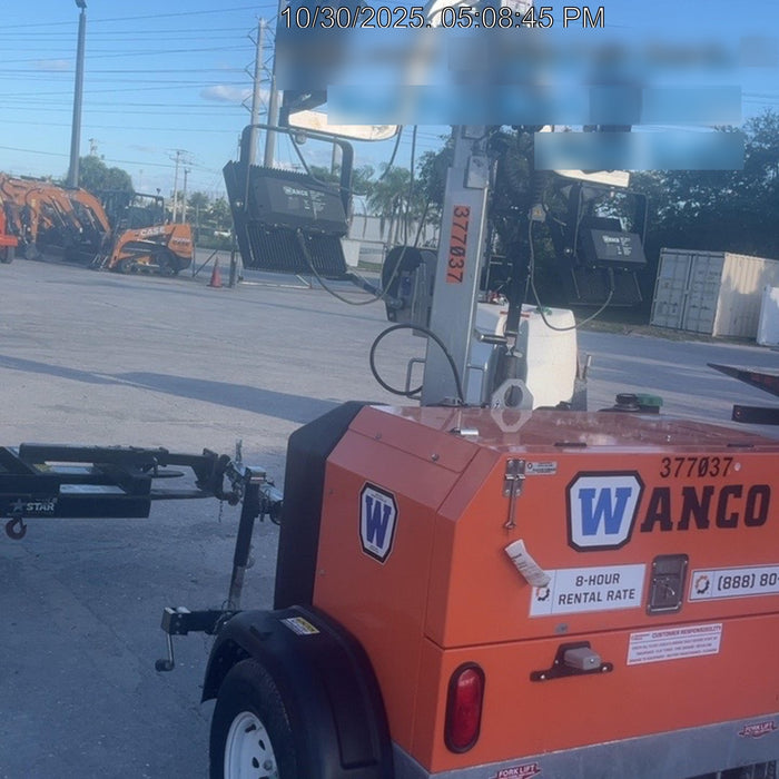 2023 Wanco WLTT-4MM4K Diesel, Deep Sea Controller, Shore Power Plug, Auto Start, (4) 350W LED Floodlights, 4kW Generator, 60 Gal Fuel Tank, 2" Ball, T3