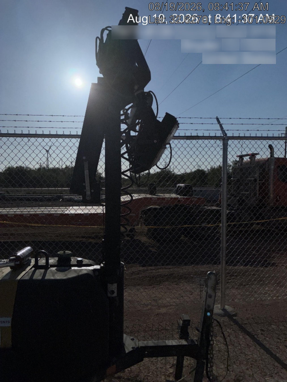 2022 Allmand NLV3GR (4) LED Light Fixture 350W, 23' Vertical Mast, 3kW Prime, Towable, Deep Sea L401, Leveling Jacks, Yanmar T4F 5.8hp