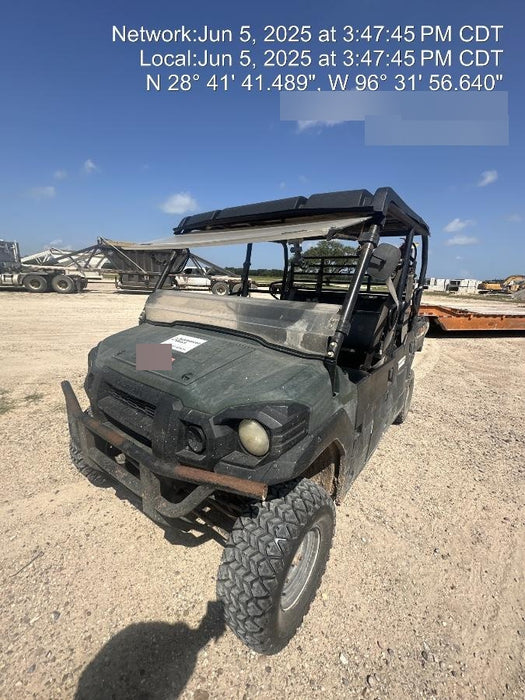 2018 Kawasaki Mule PRO-DXT Kawasaki Mule 4x4 Diesel UTV w/Hard Top, Windshield, Beacon, Backup Alarm, ES Keypad/Hardware Installed