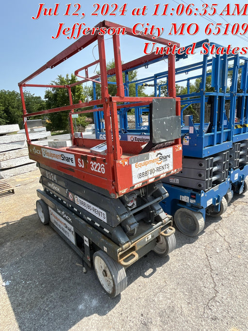 2018 Skyjack SJIII-3226 Skyjack SJIII3226 Scissor Lift w/Trojan Batteries