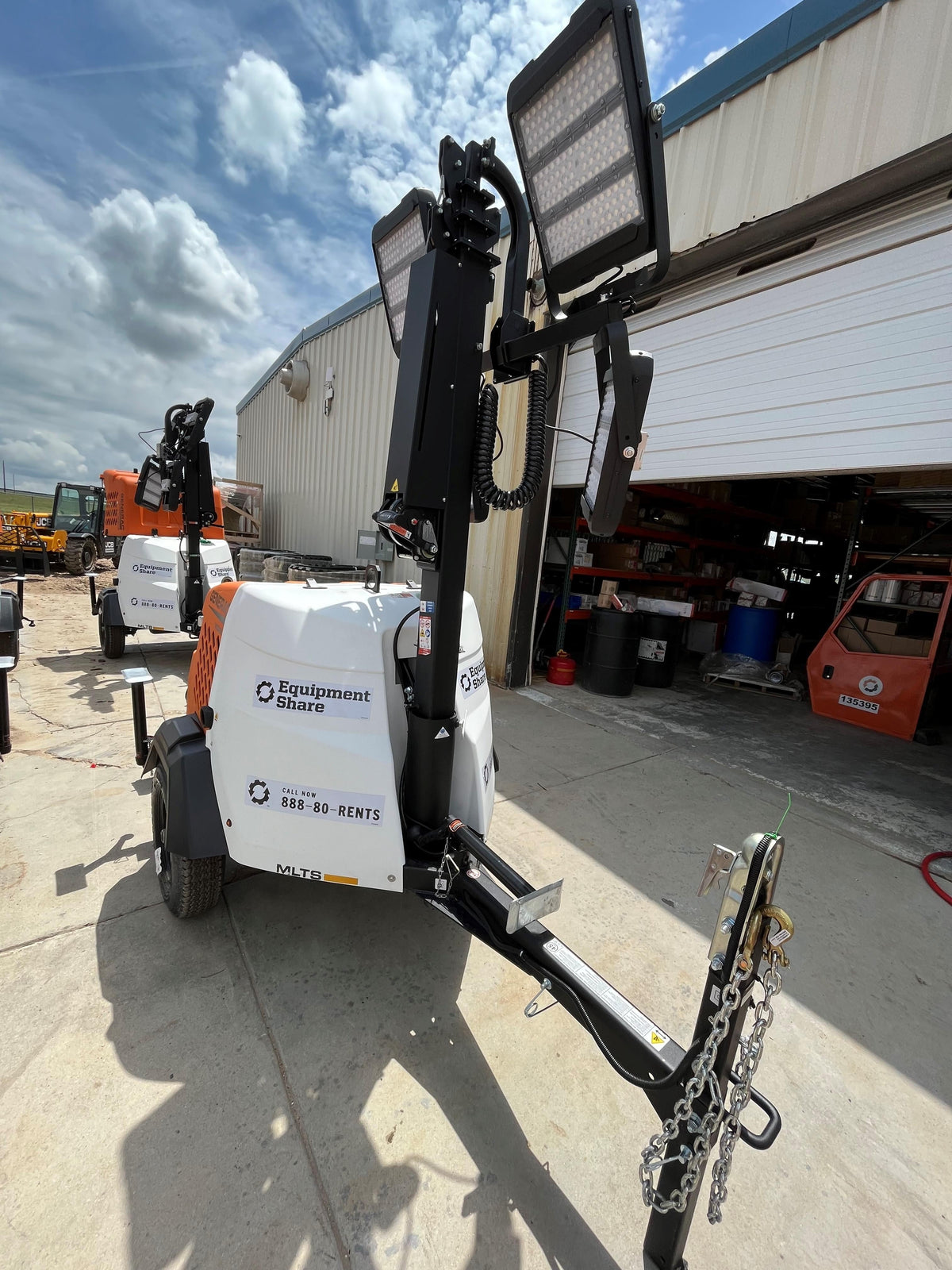 2023 Generac MLT2 Diesel, Flex Switch 120V Input, Powerzone Controller, (4) 320W LED Lights, 4kW Generator, 39.9 Gal Fuel Tank, 2" Ball, T3