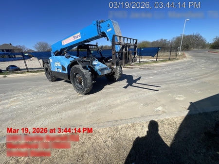 2017 Genie GTH-844 Genie GTH-844, Solid Tires, 60" carriage/forks, Open ROPS, Work Lights