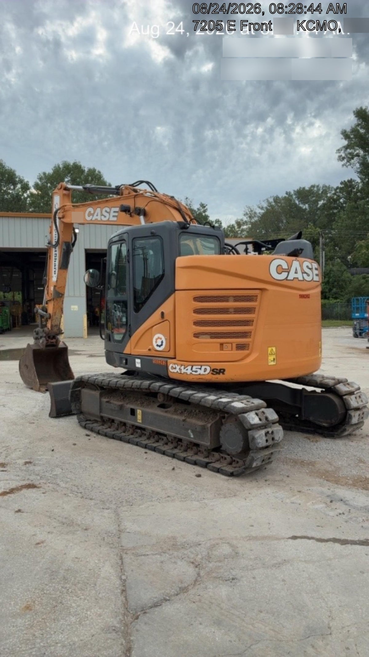 2021 CASE CX145D SR