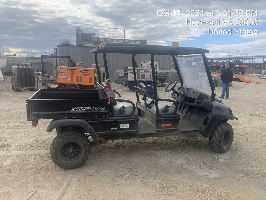 2023 Club Car CA1700D Canopy, Diesel, 4 Passenger