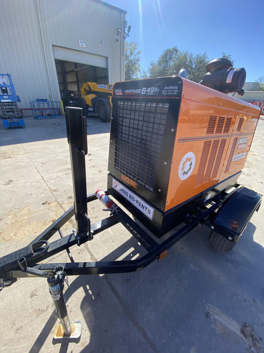 2022 Lincoln Electric Vantage 549X Crosslink Technology, Trailer Mounted, ES Decals, T3