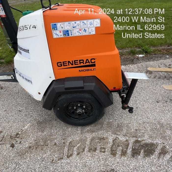 2023 Generac MLT2 Diesel, Flex Switch 120V Input, Powerzone Controller, (4) 320W LED Lights, 4kW Generator, 39.9 Gal Fuel Tank, 2" Ball, T3