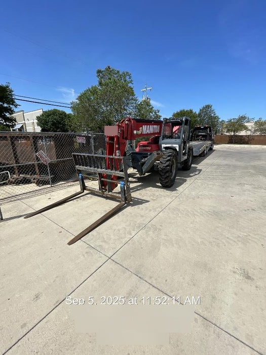 2018 Manitou MTA10055 MTA10055 - 120 HP T4, Canopy, Worklights/Strobe, Beacon, 66" Carriage, 60" Forks, Solid Tires, Lift Hook, Aux Hydraulics