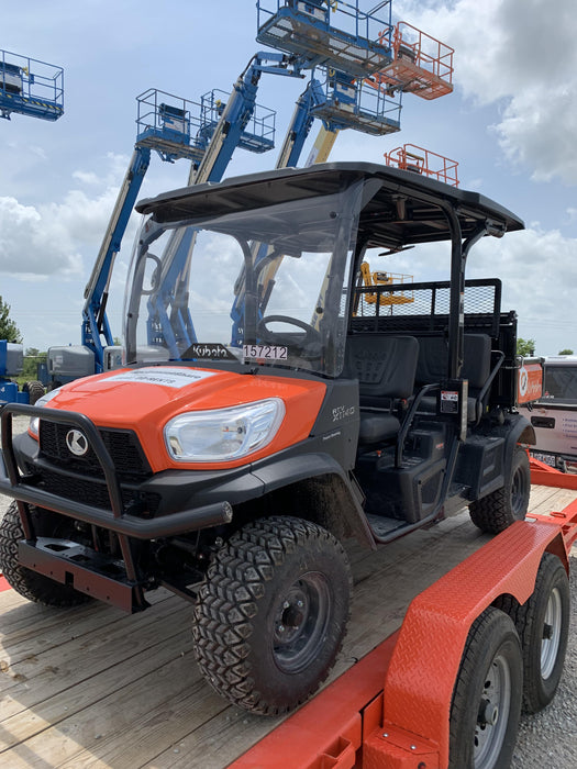2021 Kubota RTV-X1140W-H Plastic Canopy, Windshield Acrylic Clear, LED Strobe Light, Wire Harness Kit, Back up Alarm