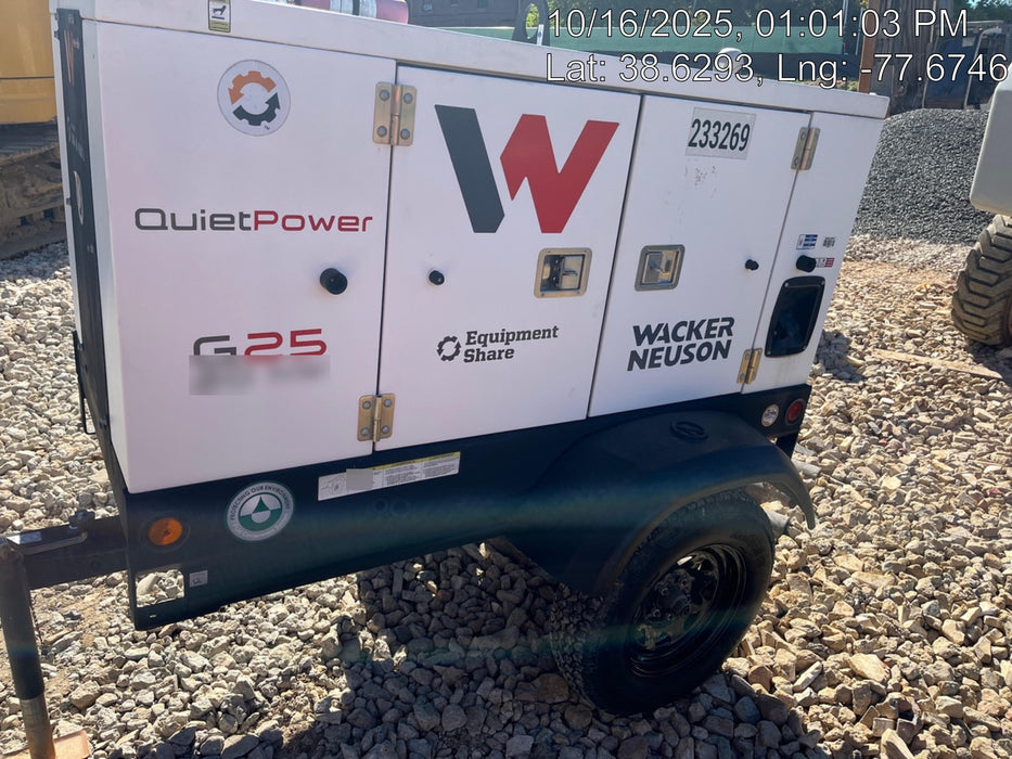 2022 WACKER NEUSON G25