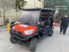 2022 Kubota RTV-X1140W-H Plastic Canopy, Windshield Acrylic Clear, LED Strobe Light, Wire Harness Kit, Back up Alarm