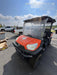 Kubota RTV-X1140W-H 4WD utility cart -LED strobe -Windshield tempered glass -Plastic canopy -Wire harness kit -Backup alarm