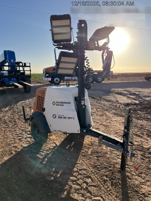 2024 Generac MLT2 Diesel, Flex Switch 120V Input, Powerzone Controller, 
(4) 320W LED Lights, 4kW Generator, 39.9 Gal Fuel Tank, 2" Ball, T3