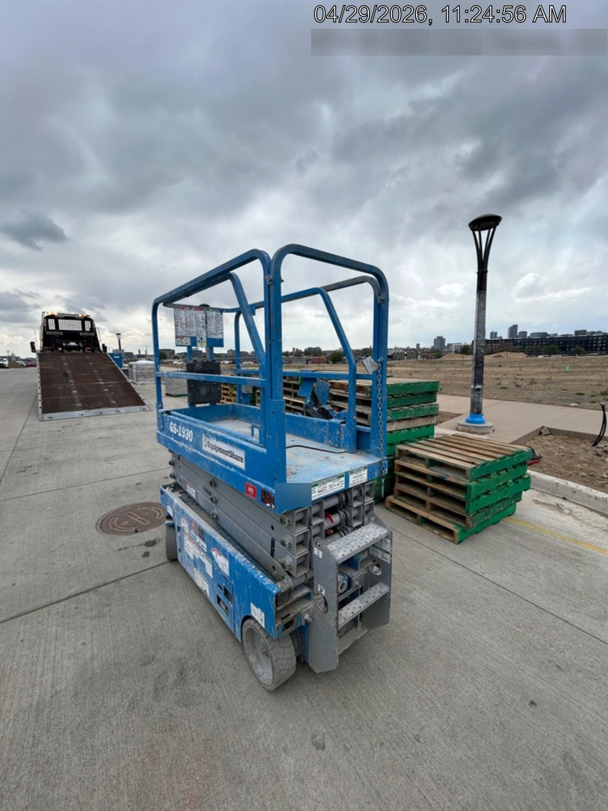2020 Genie GS-1930 Fixed rails with chain entry gate - Pre A92.20