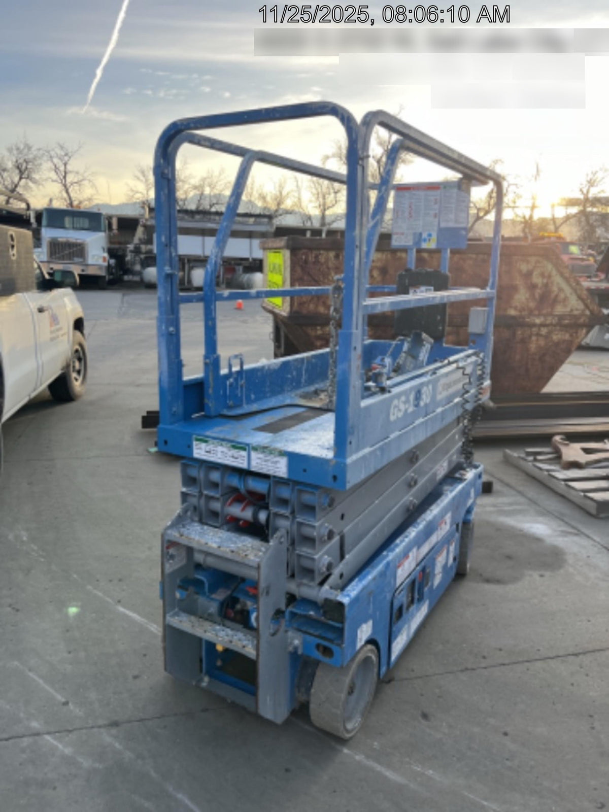 2019 Genie GS-1930 Fixed rails with chain Entry