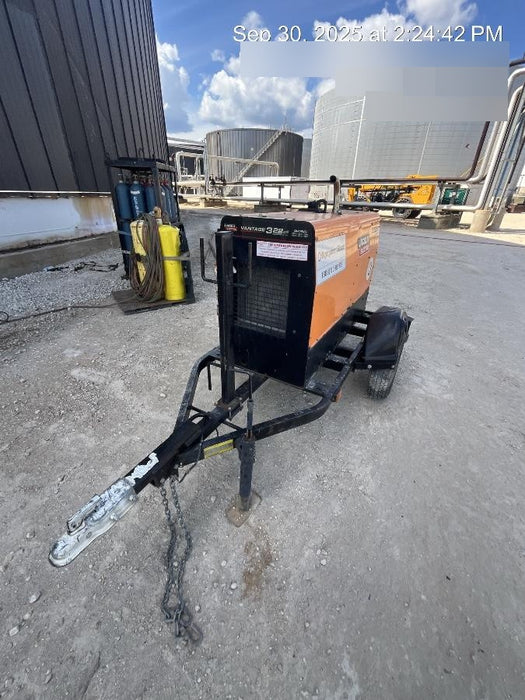 2021 Lincoln Electric Vantage 322 Vantage 322 Ready Pak 3 w/ Decals, ORANGE (includes trailer, cable rack, fender light kit) NO Telematics