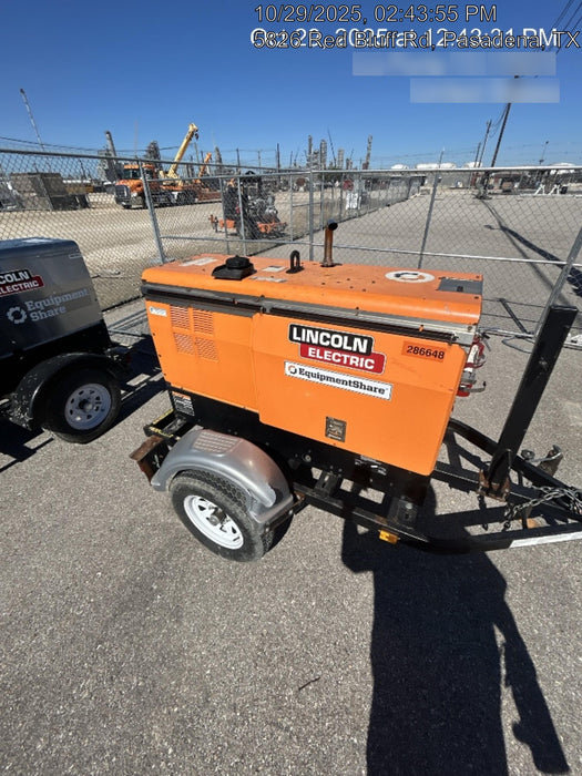 2022 Lincoln Electric LE400 Kubota V1505, Trlr, Cable Rack, Light Kit, ES Decals, T3