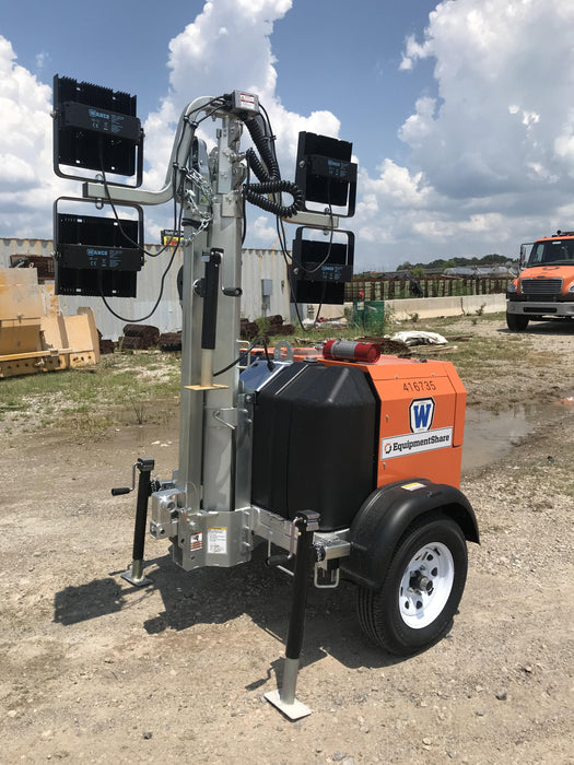2024 Wanco WLTT-4MM4K Diesel, Deep Sea Controller, Shore Power Plug, Auto Start, (4) 350W LED Floodlights, 4kW Generator, 60 Gal Fuel Tank, 2" Ball, T3